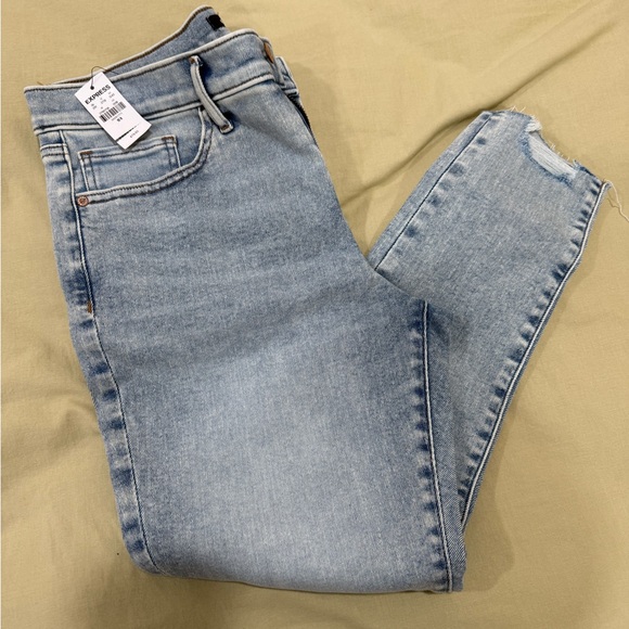Express Denim - Express Light Wash Skinny Jeans
